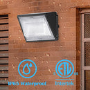 ZJOJO 4 Pack 120W New LED Wall Pack Dusk-to-Dawn Photocell B07RQRH9X8 - Black - Brand New