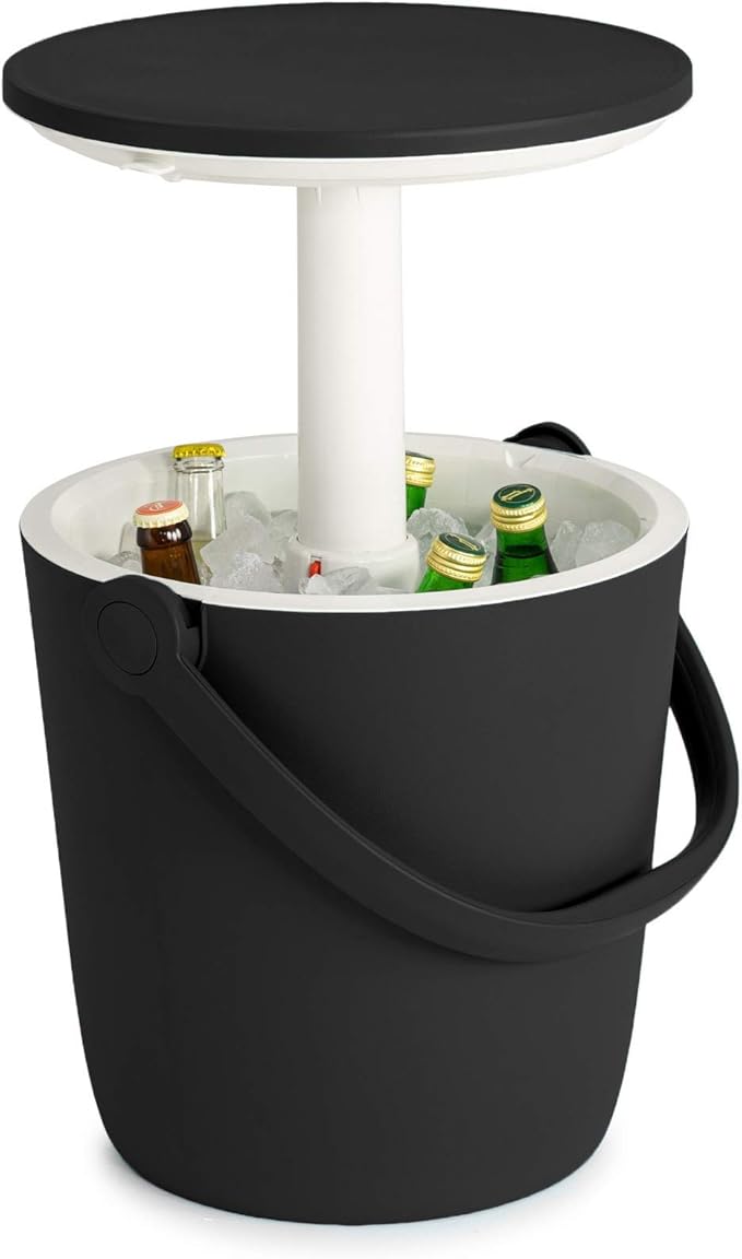 Keter Go Bar 4.2 Gallon Beer Wine Cooler Handle Pop Up Outdoor - Scratch & Dent