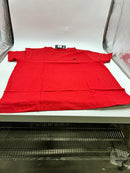 PACIFIC POLO CLUB MEN'S SHORT SLEEVE WITH T-SHIRT - SIZE: MEN XL - RED - Brand New