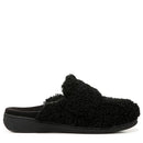 J0892F1001 VIONIC WOMENS GEMMA II MULE SLIPPERS BLACK FABRIC SIZE 10M - Like New