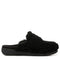 J0892F1001 VIONIC WOMENS GEMMA II MULE SLIPPERS BLACK FABRIC SIZE 10M - Like New