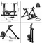 Femor Bike Trainer Stand 8 Level Resistance Exercise Bicycle 7073-13 - Black - Like New