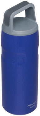 STANLEY ICEFLOW CAP AND CARRY WATER BOTTLE LIGHTWEIGHT WIDE MOUTH TWIST - LAPIS - Like New