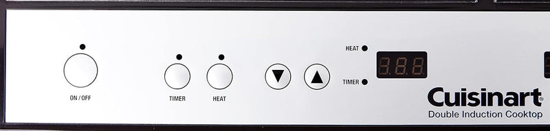 Cuisinart ICT-60P1 Double Induction Cooktop - Black - Scratch & Dent