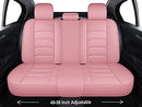 BLUEWALDON 5 Car Seat Covers Full Set with Faxu Leather Cushion Universal Fit - Brand New