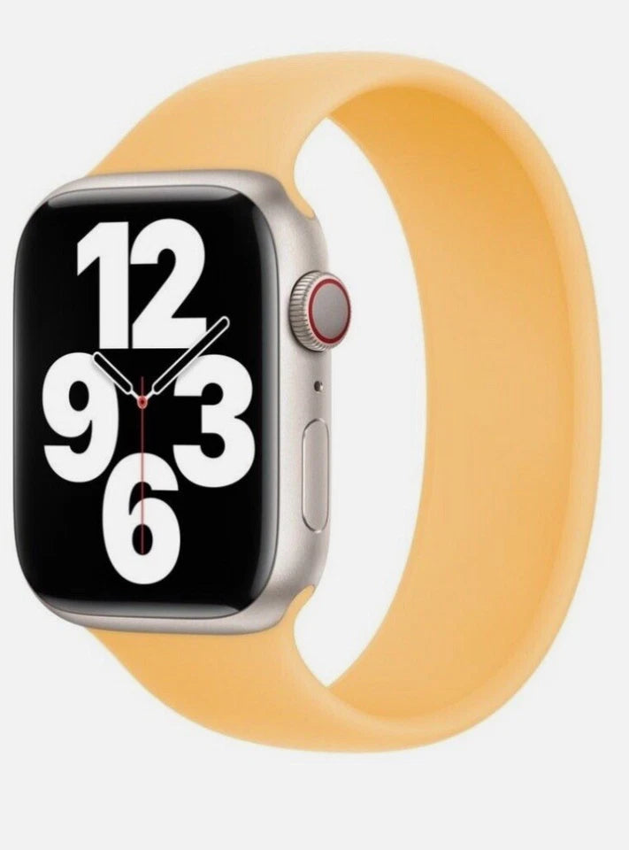 APPLE 41MM SOLO LOOP FOR APPLE WATCH SIZE 9 - SUNGLOW - Brand New