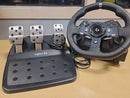 LOGITECH G920 RACING WHEEL & PEDALS - BLACK - Like New