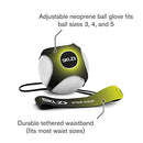 SKLZ STAR-KICK SOLO SOCCER TRAINER HANDS-FREE KICKING PASSING PRACTICE BLACK - Brand New
