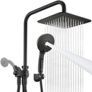 Ryder Dual Shower Head Combo 8'' High Pressure Rain Shower Head 6+1 Spray - Like New