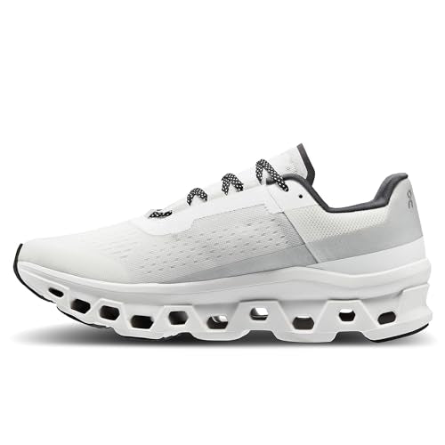 ON MEN'S CLOUDMONSTER ALL - SIZE: MEN 8.5 (AU/UK M8) (EU M42) (JP M26.5) - WHITE - Like New