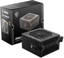 MSI 650W Power Supply ATX 120 V AC, 230 V AC Input - 5 V DC A650BN - BLACK - Like New