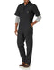 DICKIES MENS SHORT SLEEVE COVERALLS - SIZE: MEN L - BLACK - Brand New
