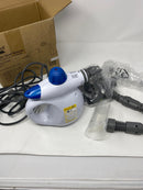 BISSELL STEAMSHOT DELUXE HANDHELD STEAM CLEANER - WHITE - Like New