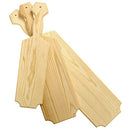 Wood Paddle -22 inch - Fraternity/Sorority Gift - Solid Pine Unfinished Greek - Brand New
