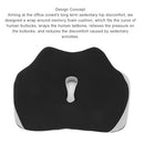Memory Foam Seat Chair Cushion 17.8 x 14.2 x 5.1" Comfortable Breathable - Navy - Brand New