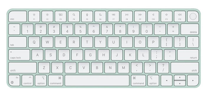 Apple Green Magic Keyboard Touch ID Wireless Bluetooth Genuine - Scratch & Dent