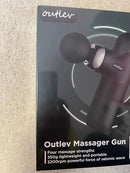 OUTLEV MASSAGE GUN MINI DEEP TISSUE MUSCLE MASSAGE GUN BLACK - Brand New