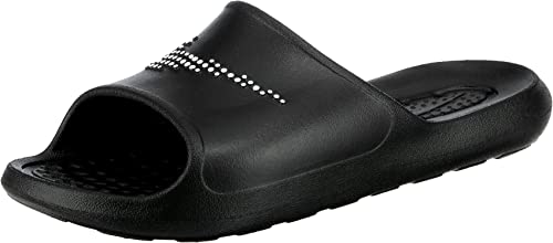 CZ5478 NIKE MEN'S VICTORI ONE SHOWER SLIDE BLACK/WHITE SIZE 9 - Like New
