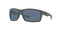 Costa Del Mar Men's Rectangular Sunglasses Matte Grey/Grey Polarized - Like New