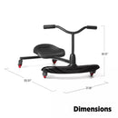RADIO FLYER STINGRAY RIDE-ON STEEL POLYPROPYLENE AGES 3-8 81 LB CAPACITY - BLACK - Brand New