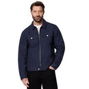 AEMN82404M26 AMAZON ESSENTIALS MEN CANVAS JACKET NAVY SIZE MEDIUM - Brand New