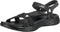 SKECHERS ON-THE-GO 600-BRILLIANCY SPORT SANDAL WOMEN 9 BLACK - Brand New