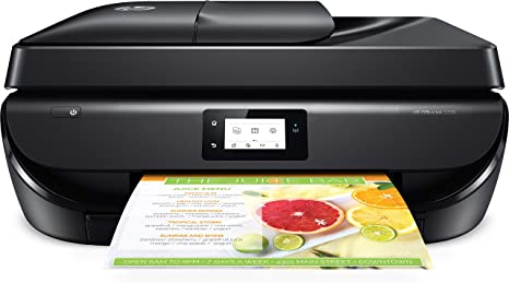 HP OfficeJet 5258 Inkjet Color Printer Scanner Copier Fax - Scratch & Dent