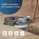 ECOVACS N8+ VACUUM & MOP ROBOT ADVANCED LASER MAPPING AUTO-EMPTY STATION BLACK - Like New