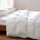 AIRLYCK Luxury Feather Down Comforter Queen/Full Size,Fluffy Duvet - White - Brand New