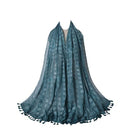 RTB Designs Lightweight Soft Cotton Scarf (Halcyon) Blue - Brand New