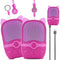 Toys for Kids Rechargeable Wireless Bluetooth TF Card Gifts (2 Pack) - PINK Like New