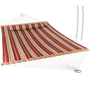 SUNNYDAZE 11-3/4 FT. QUILTED DOUBLE FABRIC 2-PERSON HAMMOCK - - Scratch & Dent