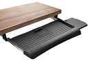Mount-It Keyboard Drawer with Mouse Platform Easy-Glide MI-7136 - Black - Brand New