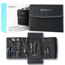 CREALITY 3D PRINTER TOOL KIT 74PCS 3D PRINTING TOOL WRAP KIT ASSEMBLY - BLACK - Like New