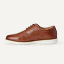 AEMN14342F25 AMAZON Essentials Men's Casual Derby Dress Shoes Tan Size 9.5 - Brand New