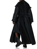 maison blanche All Gender Long Sleeve Trench-Coat, Black, Size 4 - Brand New