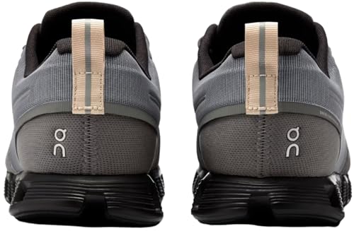 ON MEN'S CLOUD TERRY SNEAKERS SIZE MEN 12 (AU/UK M11.5) (EU M47) ASPHALT|MAGNET - Like New