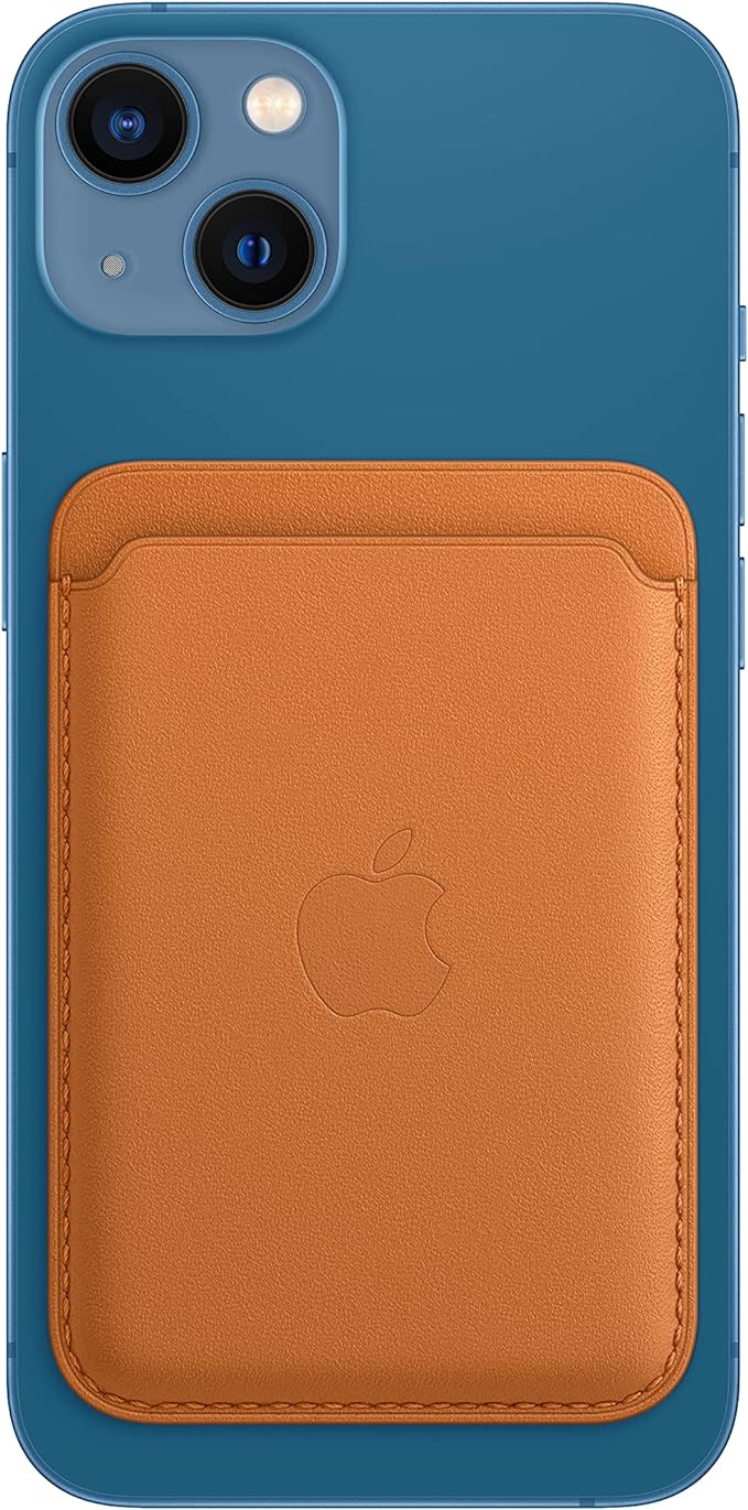 Apple iPhone Leather Wallet with MagSafe MPPY3ZM/A - ORANGE New