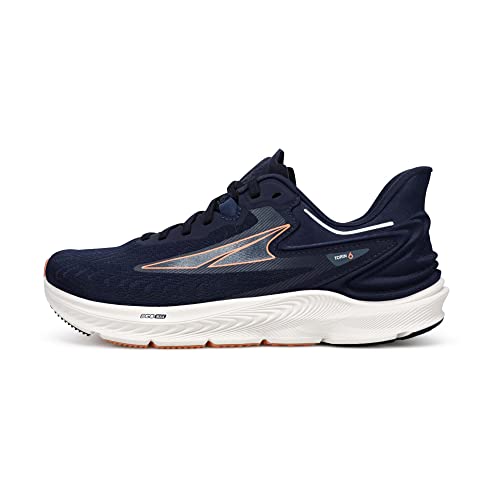 AL0A7R78447 ALTRA Women's Torin 6 Wide Road Running Shoe Navy/Coral Size 10 - Like New