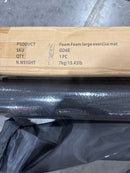 YES4ALL EXERCISE MAT FOR HOME GYM, FITNESS WORKOUT MATS, 48.75*6*6 - BLACK - Like New