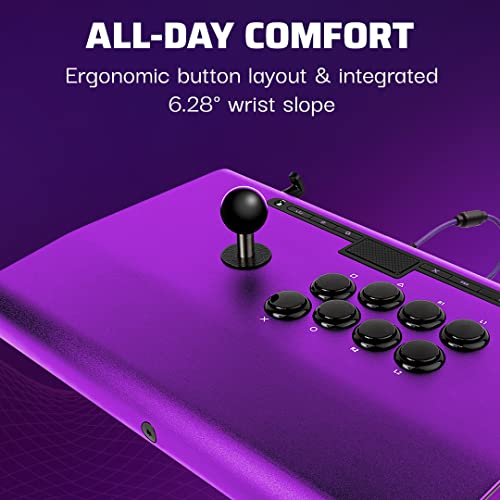 PDP Victrix Pro Fs Esports PlayStation Fight Stick For Ps4/Ps5/Pc - Purple - Like New