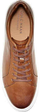 COLE HAAN MEN'S GRAND SERIES JENSEN SNEAKER - SIZE: MEN 10.5 - BRITISH TAN - Like New