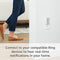 RING CHIME WIRELESS 2ND GEN FOR VIDEO DOORBELLS AND CAMERAS B09L45VFCN - WHITE - Like New