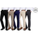 GALAXY BY HARVIC GALAXY DRESS MEN’S FLEX STRETCH SLIM FIT SIZE 40 - DARK GRAY - Brand New