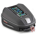 GIVI ST611B TANKLOCK TANKBAG SPORT-T - 6L. - BLACK/SILVER - Like New