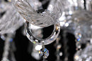 Worldly K9 Crystal Chandelier 15 Lights Crystal Pendant Light Fixture - Clear - Brand New
