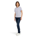 SPYDER WOMENS FLORAL LOGO GRAPHIC TEE T-SHIRT, MIST BLUE, M - MIST BLUE - Brand New