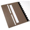 TUL CUSTOM NOTE-TAKING SYSTEM DISCBOUND NOTEBOOK LETTER SIZE LEATHER COVER BLACK - Brand New
