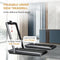 NAYSAYE Under Desk Treadmill, Treadmills for Home, Large Screen - Black/Silver - Like New