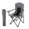 ARROWHEAD OUTDOOR Portable Folding Camping Quad Chair w/ 4-Can Cooler W/ 4-CAN - Like New